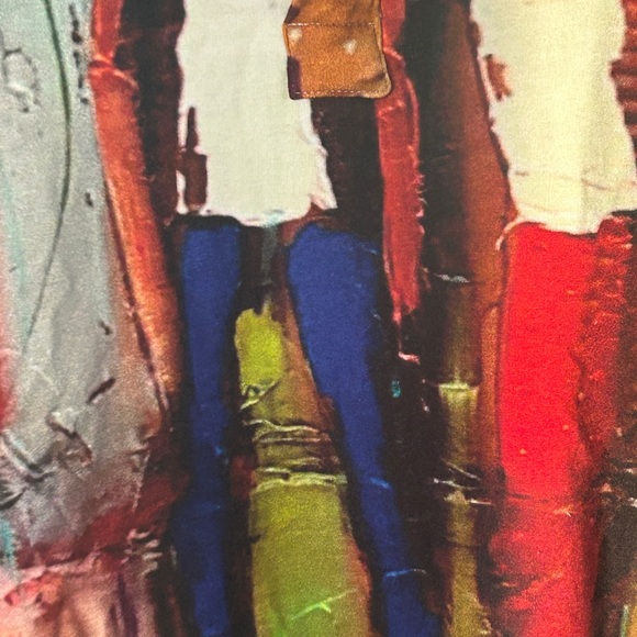 Colorful Abstract Women's UbU Jacket - Picture 2 of 8